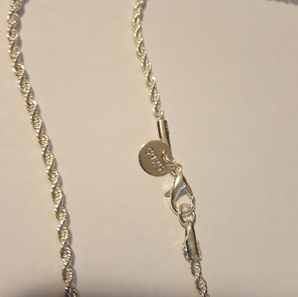 Silver necklace